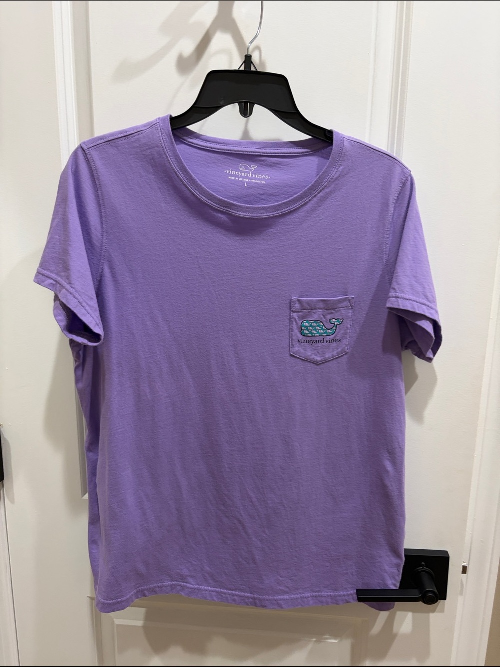 Vineyard Vines Lavender Pocket Tee